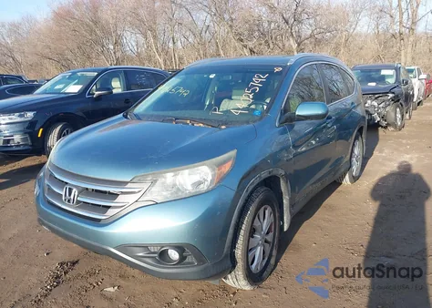 2014 Honda Cr-V Ex-L from USA, damaged, VIN 5J6RM4H70EL080615